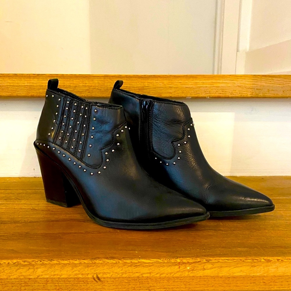 Leather Ankle Boots